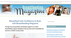 Desktop Screenshot of breastfeeding-magazine.com